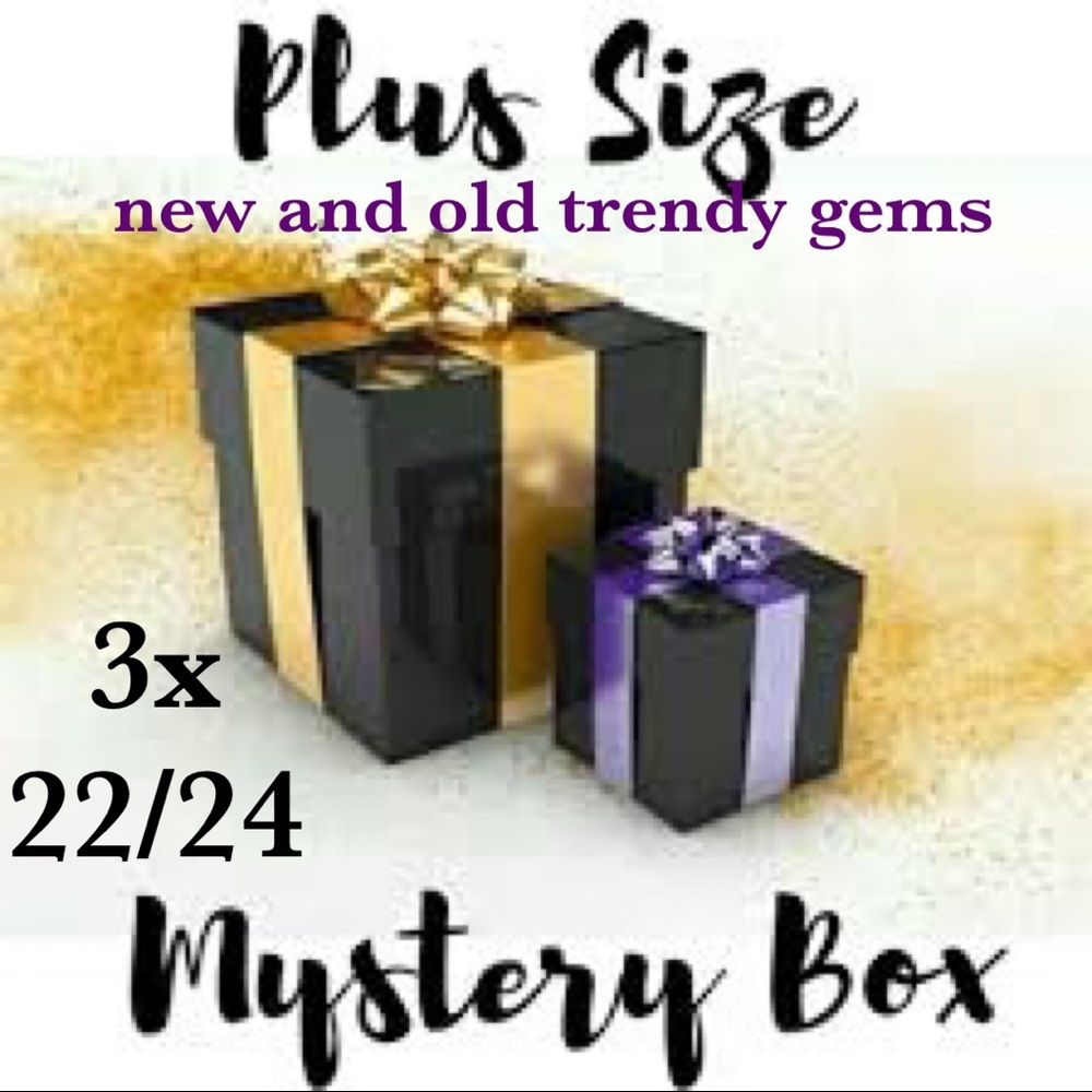 Plus size mystery boxes full of goodies
